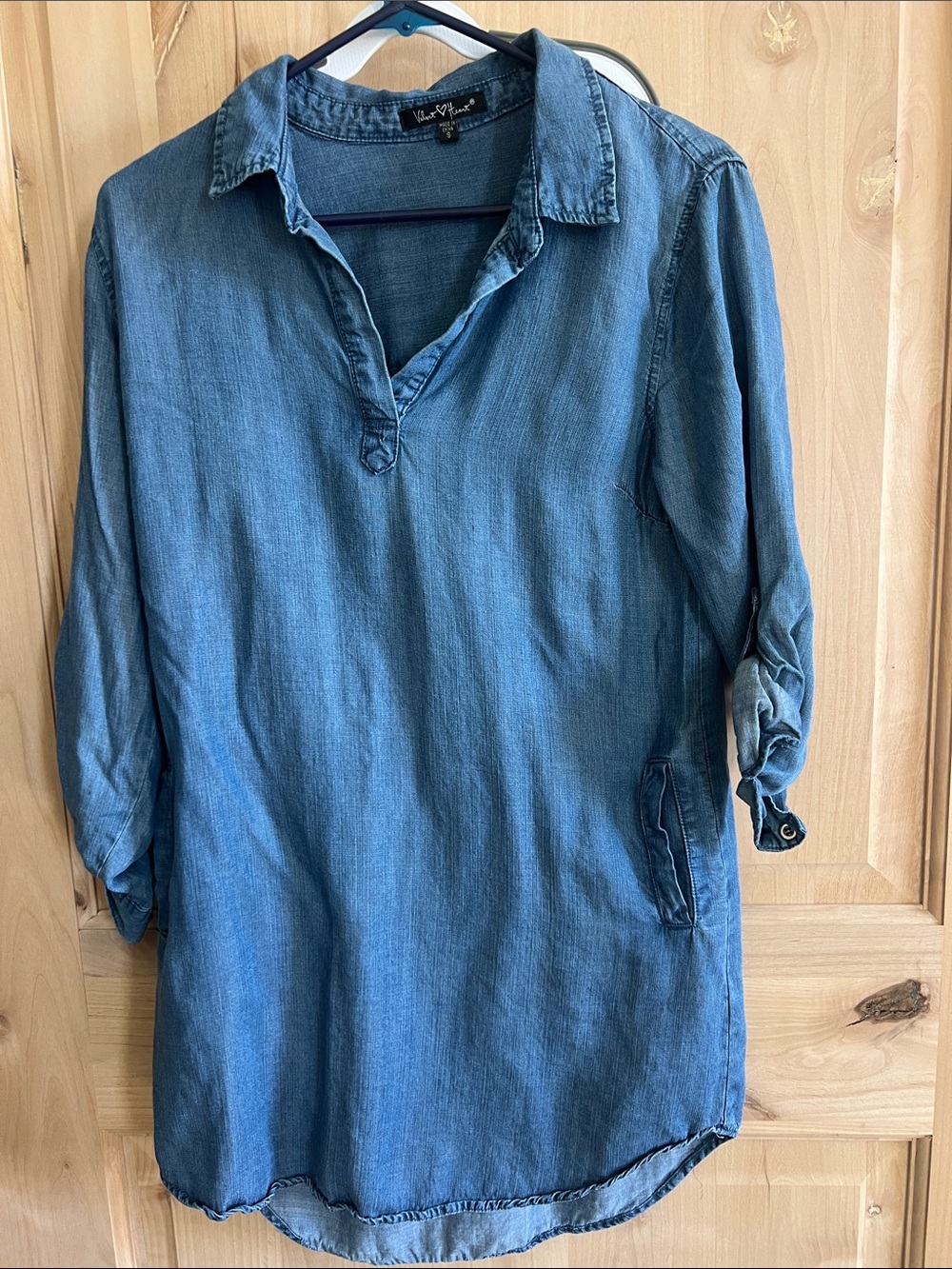 Velvet Heart Blue Denim Tunic